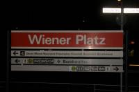 Wiener Platz - наверно, самая любимая наша остановка.