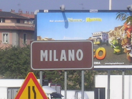 граница города Милан